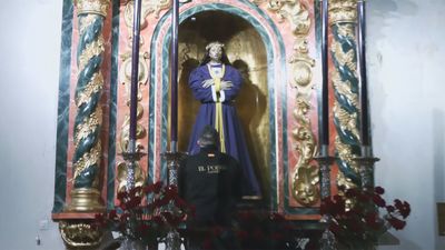 En La Iglesia de San Pedro el Viejo comienzan los  preparativos para los ensayos de la salida de Jesús el Pobre
