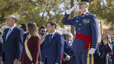 Felipe VI conmemora el centenario del vuelo Plus Ultra en Palos de la Frontera (Huelva)