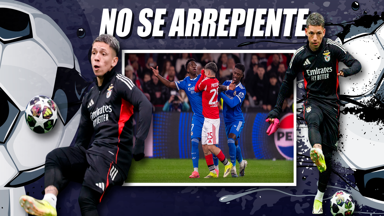 Prestianni alega que llamó "maricón" y que Vinícius le dijo primero "enano"