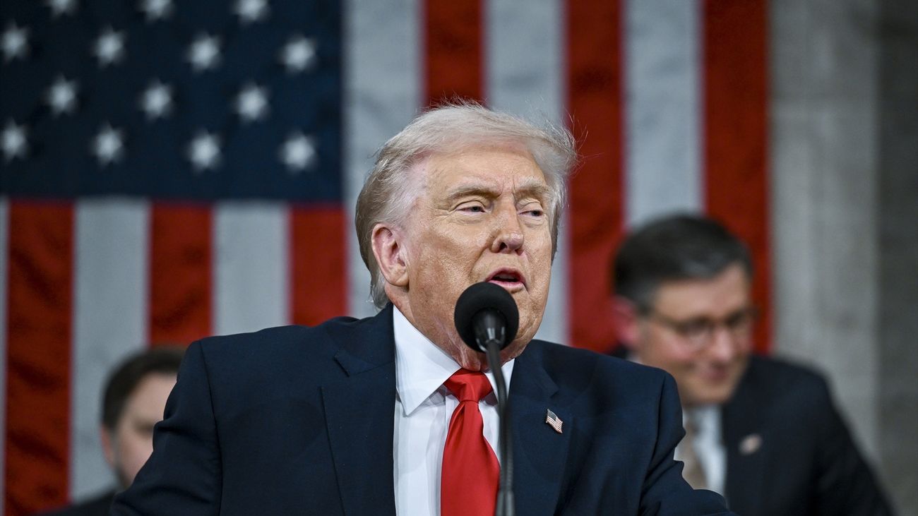 Trump presume de su política de inmigración en su discurso sobre el Estado de la Unión