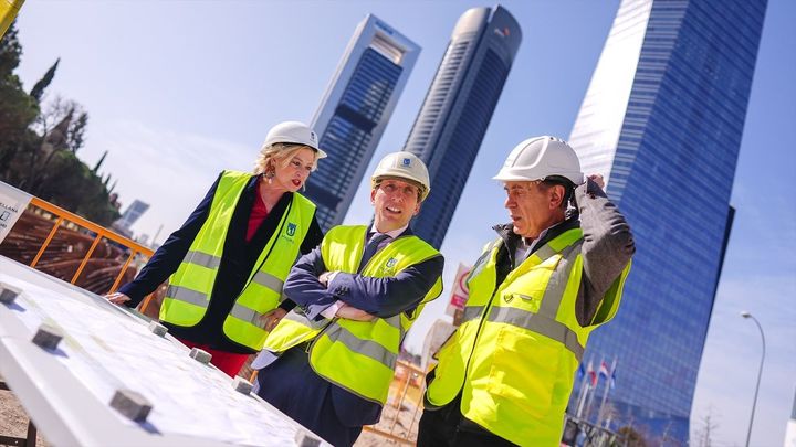 El túnel de la Castellana que unirá Sinesio Delgado con el nudo norte de la M-30 finalizará en 2026