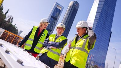 Obras en Castellana: el parque de las cinco torres y uno de los túneles estarán listos en 2026