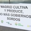 Los agricultores madrileños se concentran en La Puerta del Sol para reivindicar sus derechos