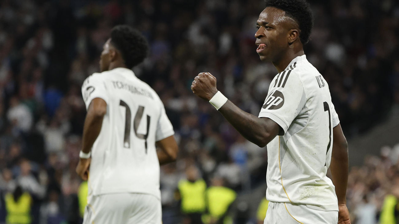 2-1. Vinícius sella la clasificación a octavos del Real Madrid
