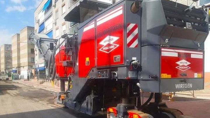 Operación asfalto: arranca la renovación de 300.000 metros cuadrados de calzadas en Parla