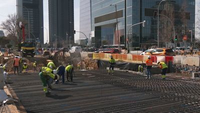 Las obras del futuro Parque Castellana alcanzan el 36% de ejecución y prevén finalizar el túnel a finales de año