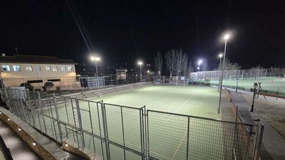 Concluye la renovación del alumbrado de las instalaciones deportivas de Villar del Olmo