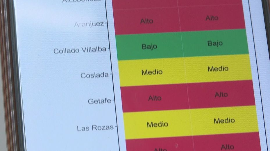 Activado en Madrid el nivel rojo de alergias por niveles récord de polen