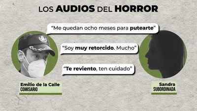 Un comisario de Policía, investigado por acosar a una subordinada: "Tengo ocho meses para putearte"