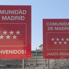 Así son las nuevas señales de bienvenida a la Comunidad de Madrid por carretera