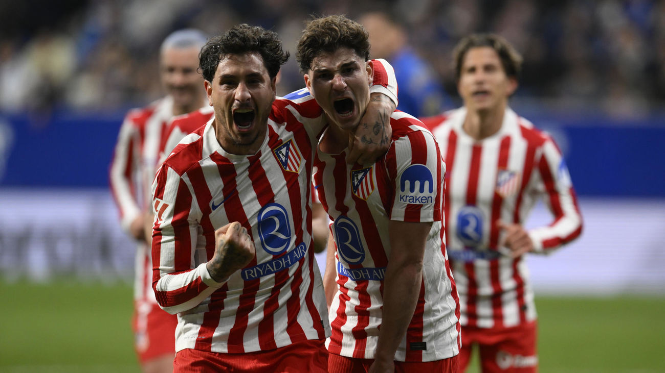 Giménez y Julián Alvarez