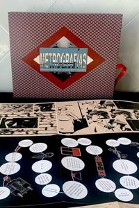 La exposición 'Metro Cómic, un viaje entre viñetas'  en la Nave de Motores