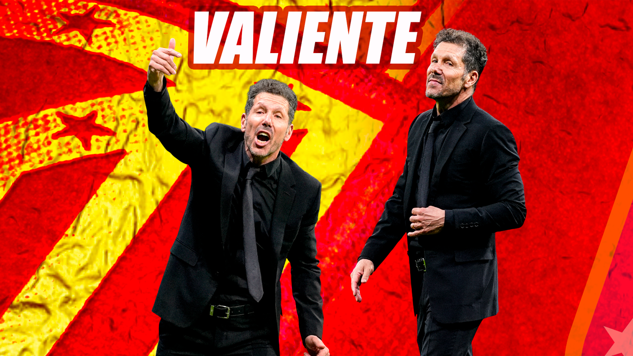 Simeone: "Necesitamos jugar con talento, personalidad y sobre todo determinación"