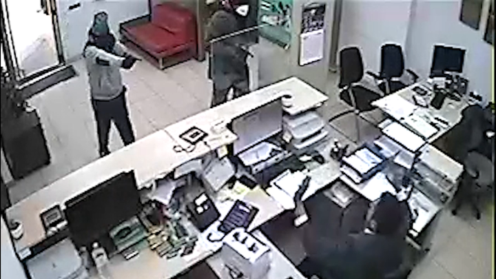 Asalto de una sucursal bancaria de Cáceres por parte de dos históricos atracadores
