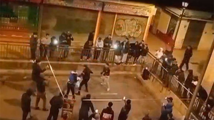 Peleas callejeras en San Cristóbal