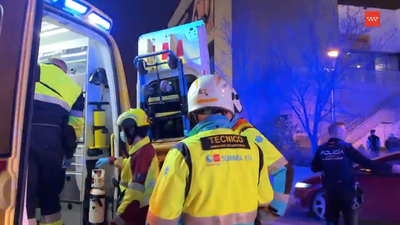 Grave un motorista de 23 años tras salirse de la vía y chocar contra la mediana en Leganés