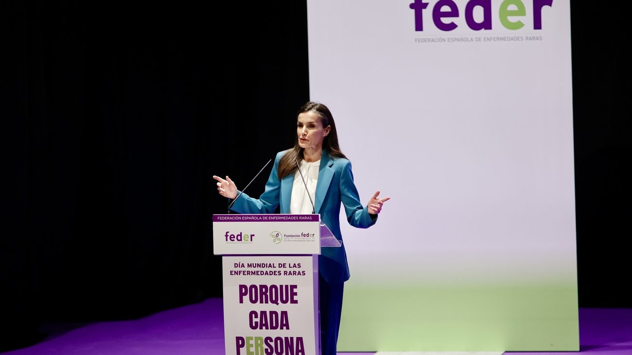 La reina Letizia reivindica en Castellón la equidad en el diagnóstico y la investigación de enfermedades raras