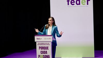 La reina Letizia reivindica en Castellón la equidad en el diagnóstico y la investigación de enfermedades raras