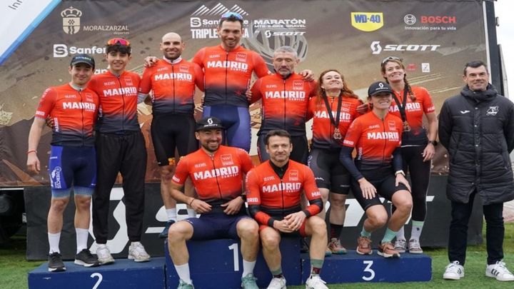 La Rocosa de Moralzarzal corona a Jorge Díaz y Nadia Lozano