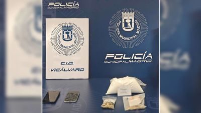 Detenido en Vicálvaro con casi un kilo de ketamina oculto en un coche de alquiler traído desde Murcia
