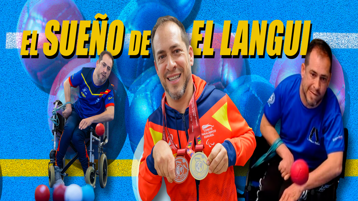 El Langui, un artista polifacético y un deportista de élite