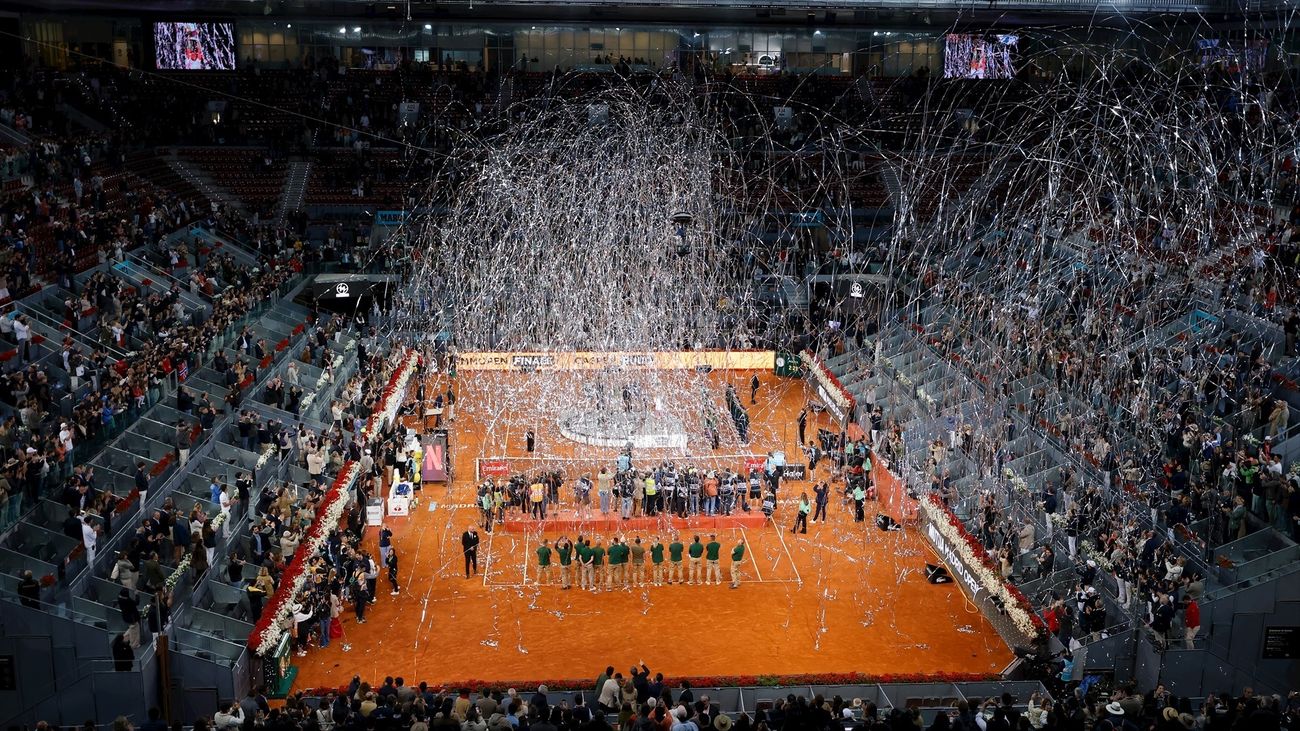 Final masculina del Mutua Madrid Open 2025