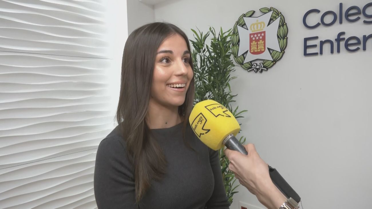 Conocemos a la a enfermera madrileña  Nº1 de España de tan solo 22 años