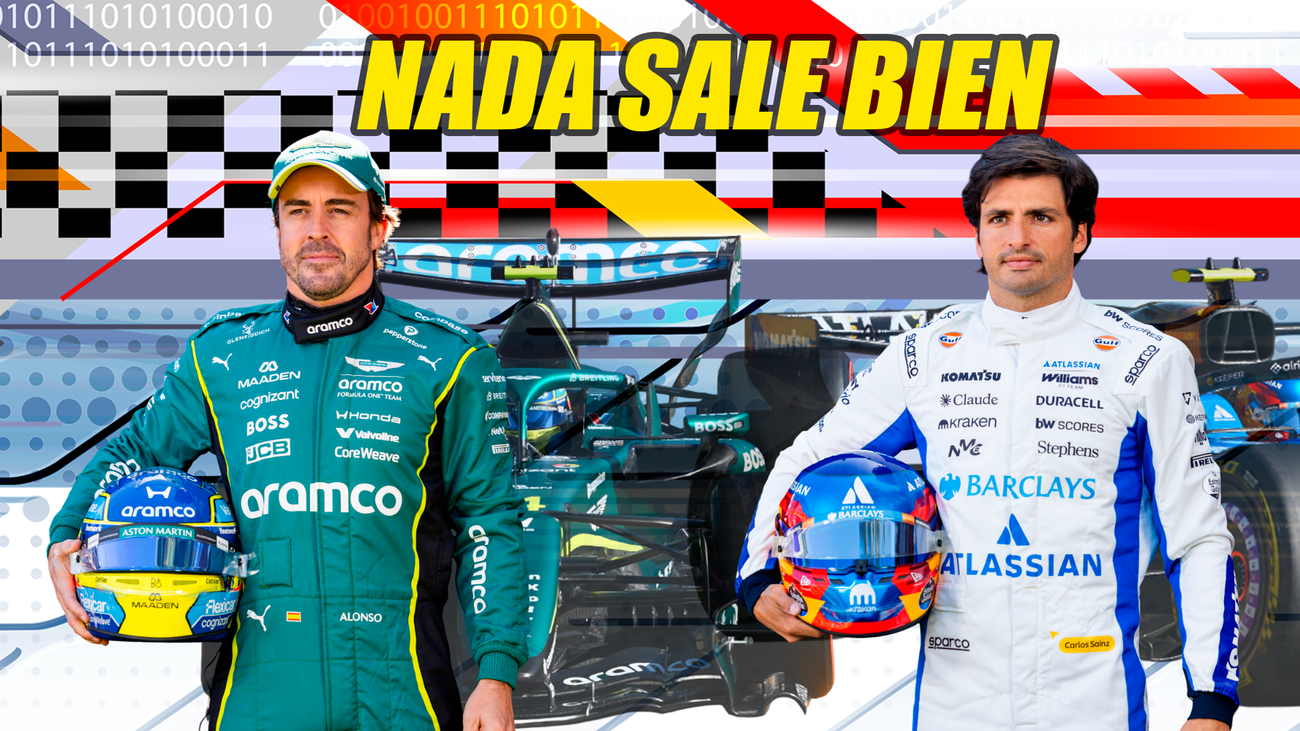 El Aston Martin de Alonso y el Williams de Sainz no dan la talla en Australia