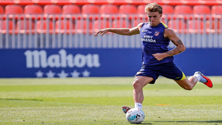 Pablo Barrios sigue de baja en el Atlético de Madrid