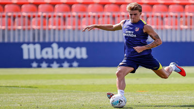 Pablo Barrios sigue de baja en el Atlético de Madrid