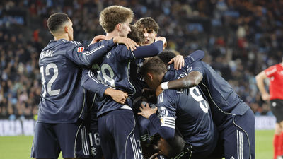 1-1. Un latigazo de Valverde da la victoria al Real Madrid en el 94 ante el Celta