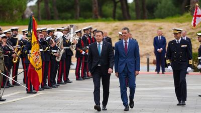 Pedro Sánchez preside en La Rábida un homenaje a víctimas del accidente de Adamuz antes de la cumbre hispano-portuguesa