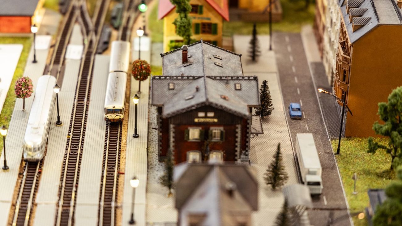 Maqueta de trenes