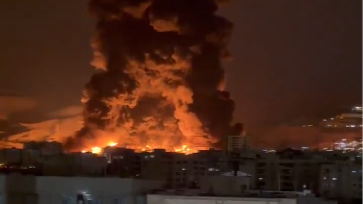 Teherán amanece envuelta en nubes tóxicas tras ataque israelíes a instalaciones petroleras