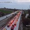 Cortada la A-3 en Villarejo de Salvanés por un accidente múltiple