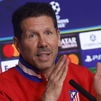 Simeone: “¿Favoritos ante el Tottenham? Si es porque ellos entraron cuartos, en realidad no lo somos”