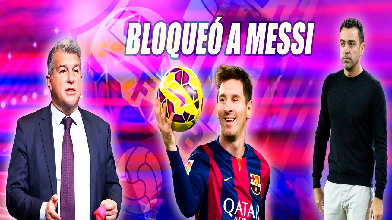 Xavi: “Messi estaba fichado; lo tiró atrás Laporta porque no quería una guerra con él”