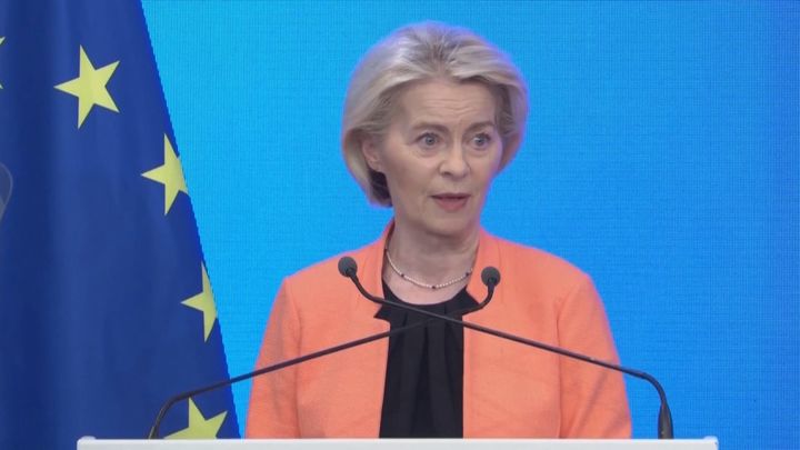 Von der Leyen: "No debería derramarse ni una lágrima por el régimen iraní"