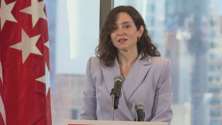 Ayuso aboga por “fomentar las alianzas” entre España y EE.UU desde Madrid en lugar de “romper lo que tantos han construido”