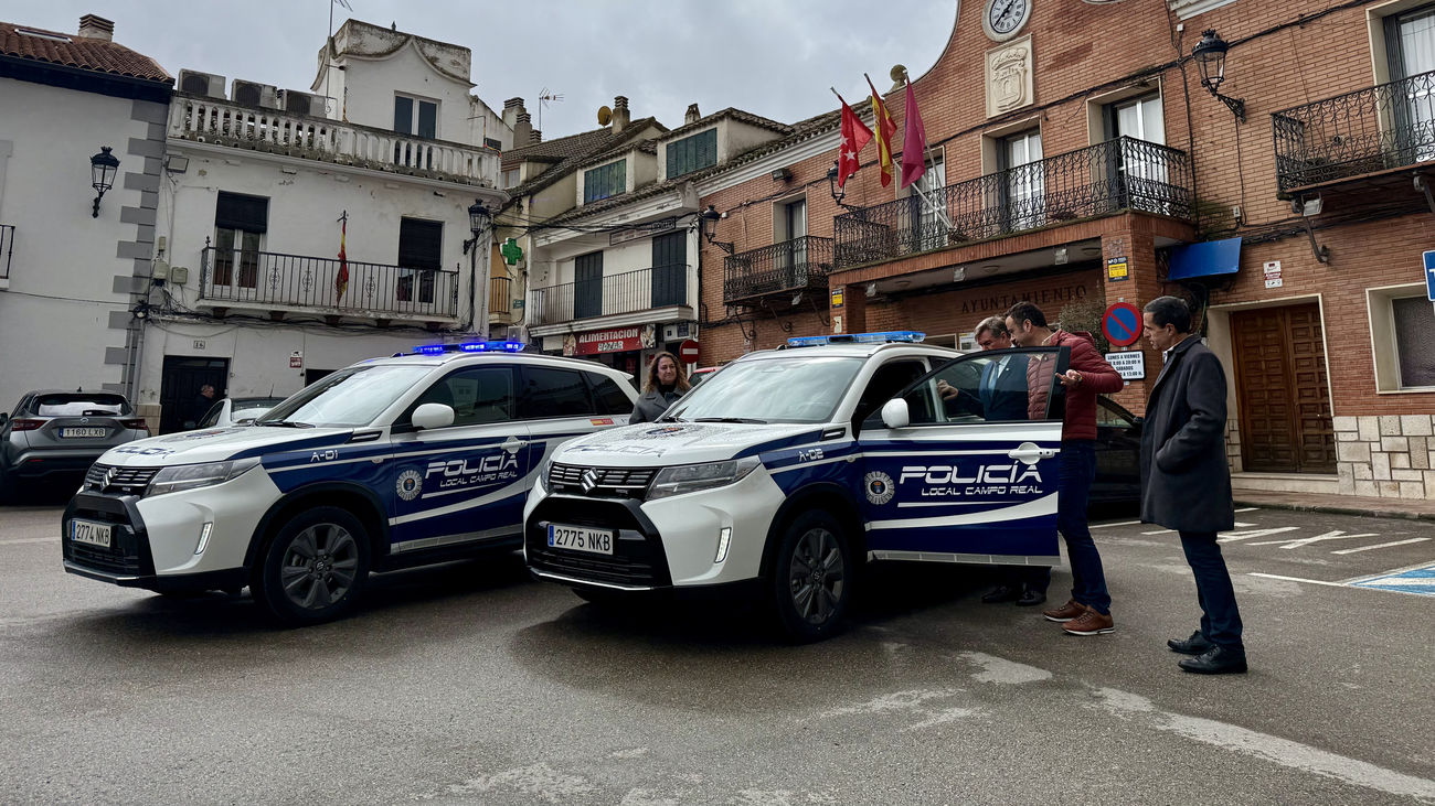Nuevos vehículos para la Policía Local de Campo  Real