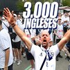 Más de 3.000 aficionados ingleses toman las calles de Madrid