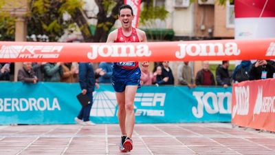 Diego García, primer campeón de España de medio maratón de marcha