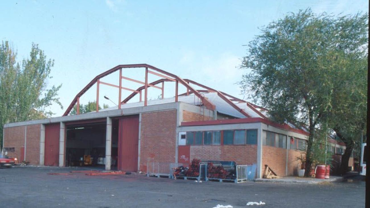 Nave de los Talleres Aeronáuticos de Barajas