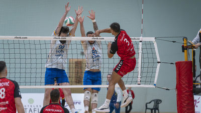 Derrota del  Voleibol Leganés ante el San Roque