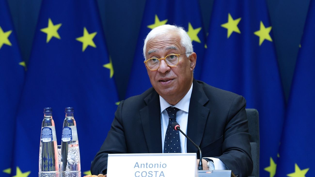 El presidente del Consejo Europeo, António Costa se desmarca de las palabras de Von der Leyen sobre el papel de Europa en el mundo