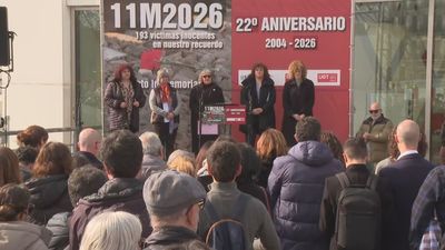 El aniversario del 11-M en Atocha recuerda también a las víctimas del accidente de Ademuz