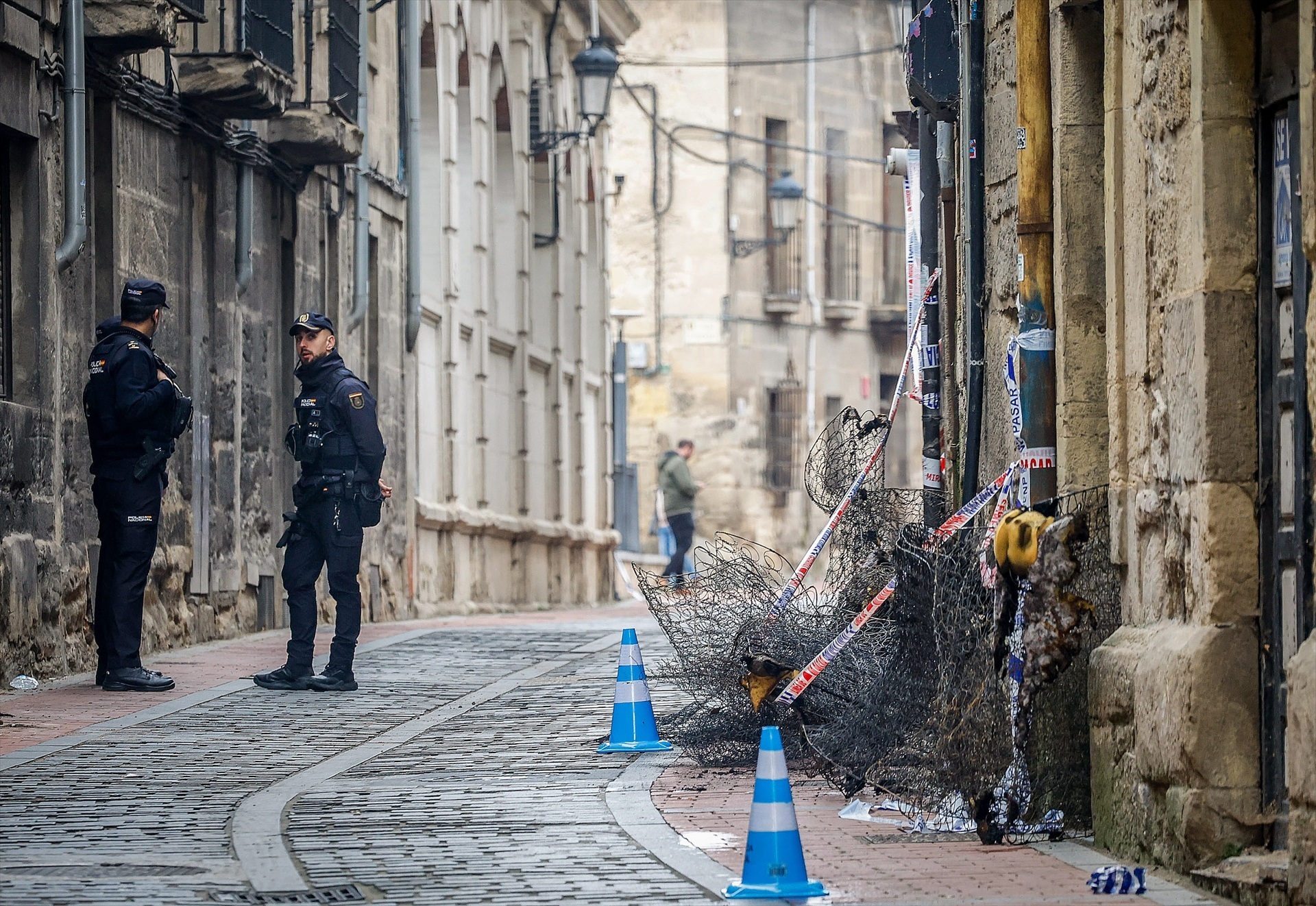 Se entrega el autor del incendio de Miranda de Ebro en el que han muerto tres mujeres