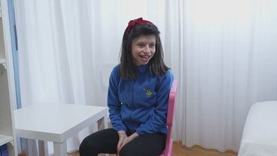 Síndrome de Williams: Valentina cumple su sueño de conocer a la Reina Letizia