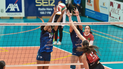 Voleibol Alcobendas, ya descendido, cae ante el Rioja Vóley