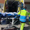 En estado grave un trabajador tras caer desde un andamio en Fuenlabrada